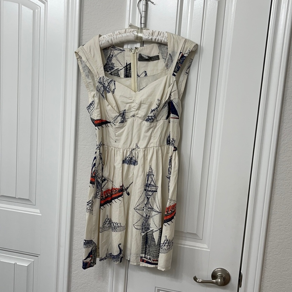 Anthropologie size medium nautical dress.